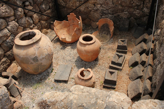 Archaeological area of Necromanteion of Acheron Preveza Greece