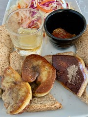 Toasts de foie gras 