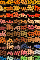pastels for drawing in a shop