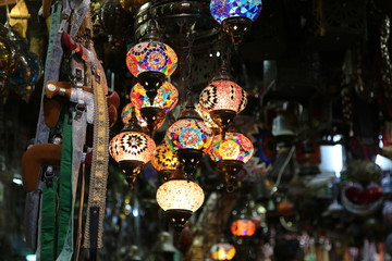 Traditional Omani ornaments at Nizwa souk