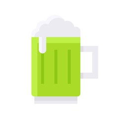 Beer mug icon, Saint patrick's day related vector