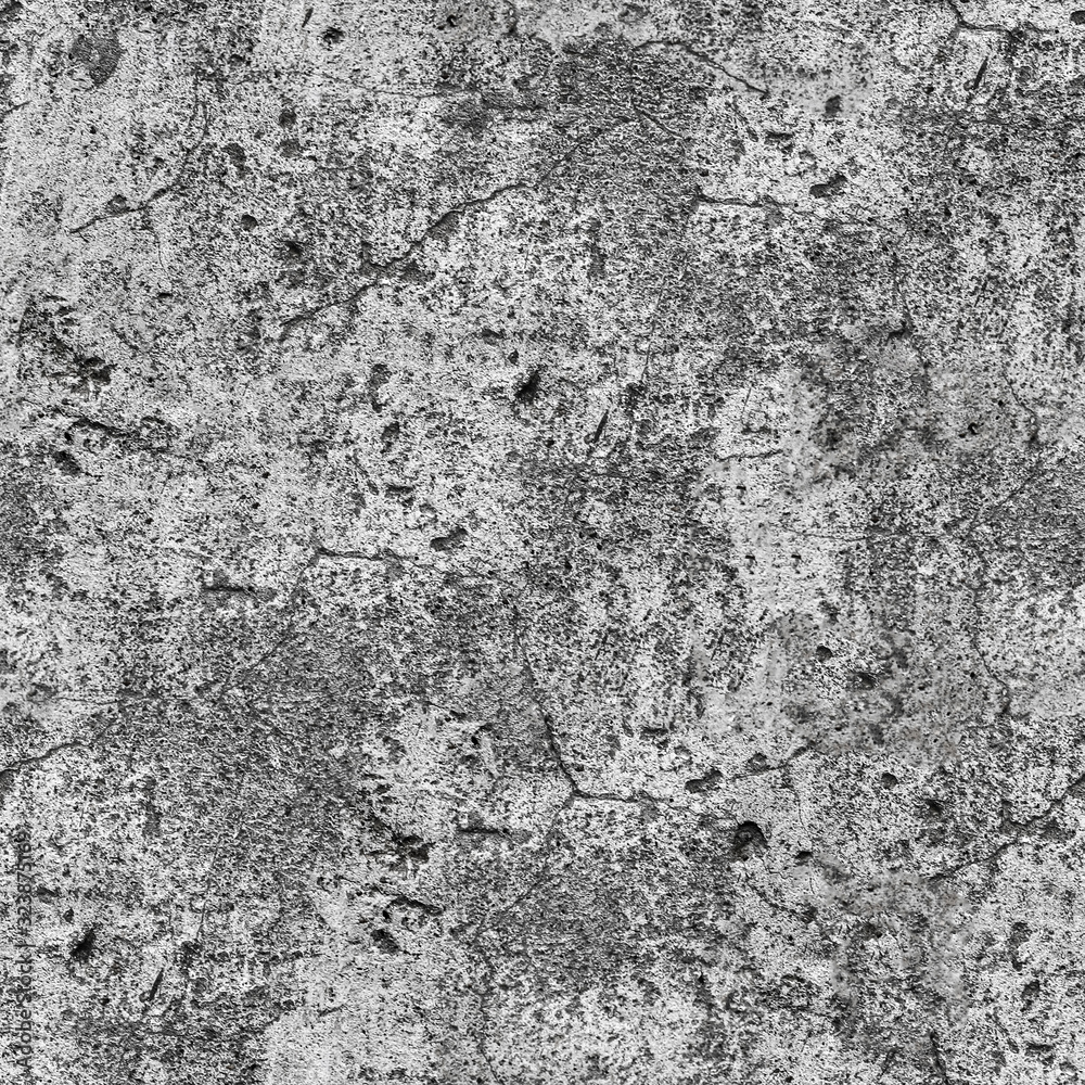 Poster seamless texture. gray concrete. template for design