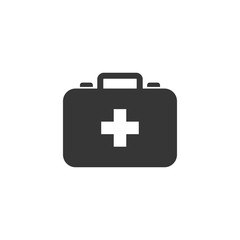 First Aid Kit Icon Vector Illustration