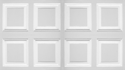white wood cassette door square texture background