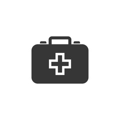 First Aid Kit Icon Vector Illustration