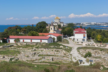 Tauric Chersonese Historical and Archaeological Museum-Reserve in the city of Sevastopol, Crimea