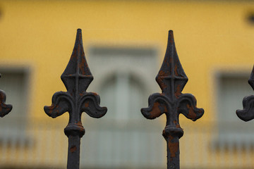 Zaunzinnen Schmiedekunst