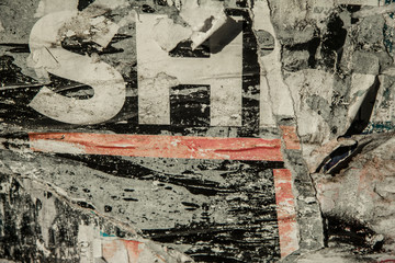 old posters abstraction