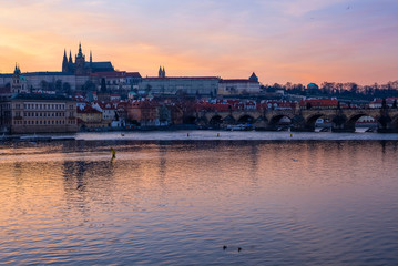 Fototapeta na wymiar Prague city, CZ