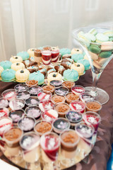 Sweet table on the child anniversary party