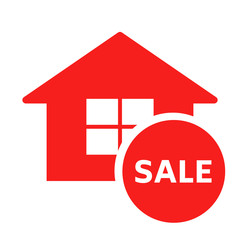 House Sale Logo Vector