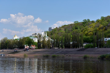 panorama of the city of Nizhny Novgorod. Russia.