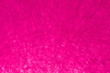 The texture of the foam.
