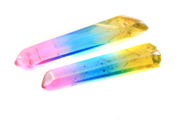 rainbow natural crystal jade