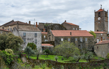Naklejka na ściany i meble Scenic view in Monsanto village, Portugal