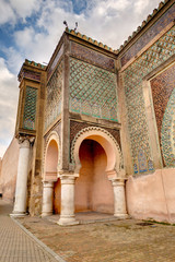 Fototapeta na wymiar Meknes historical center, Morocco