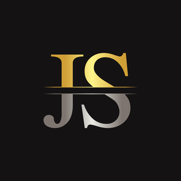 JS letter Type Logo Design vector Template. Abstract Letter JS logo Design