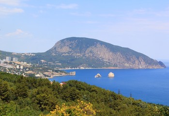 coast of Crimea in summer