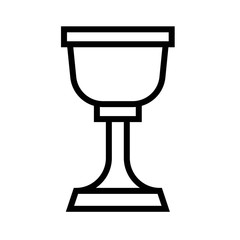 Holy grail icon, Saint patrick's day related vector