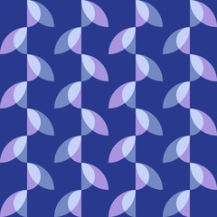 Abstract vector seamless pattern. Natural-inspired design.