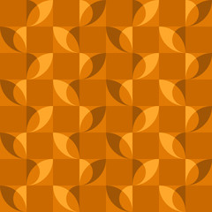Abstract vector seamless pattern. Natural-inspired design.