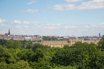 Fototapeta na wymiar Schloss Schönbrunn Wien