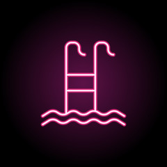 B-b-q icon. Simple thin line, outline vector of web icons for ui and ux, website or mobile application