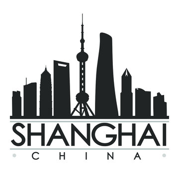 Shanghai Skyline Vector Photos Royalty Free Images Graphics Vectors Videos Adobe Stock