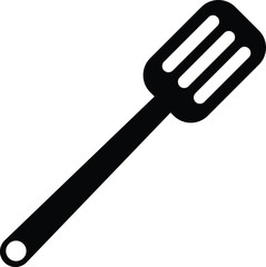 kitchen spatulas icon, vector illustration