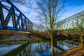 Eisenbahnbrücken der Brückenlandschaft Ruhr