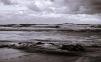 Obraz premium sunset over the sea 4