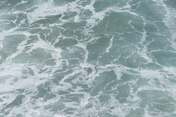 waves on surface of the sea