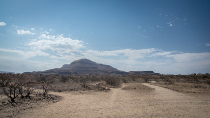 Fototapeta na wymiar Paysage de Namibie