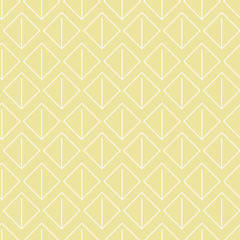 Ornamented white rhombus. Decorative rhombus seamless background. Vector illustration can be used for fabrics, textile, web, invitation, card.