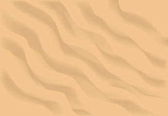 Beach sand background top view. Mesh Vector