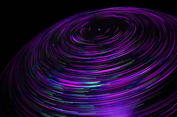 abstract wallpaper with optical fibers light on black background