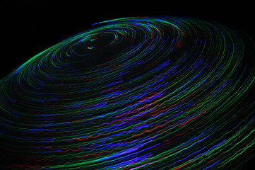 abstract wallpaper with optical fibers light on black background