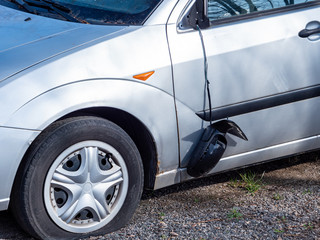 Sachbeschädigung Vandalismus am Autospiegel	