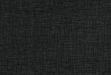 Fototapeta na wymiar Fabric texture. Cloth knitted, cotton, wool background. Grunge rough dirty background. Brushed black paint cover. Renovate wall frame grimy backdrop. Vector stock illustration.