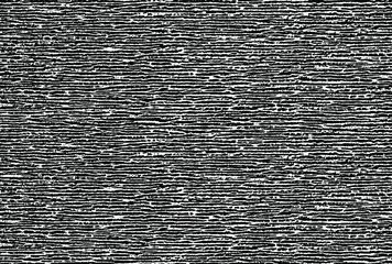 Fabric texture. Cloth knitted, cotton, wool background. Grunge rough dirty background. Brushed black paint cover. Renovate wall frame grimy backdrop. Vector stock illustration.