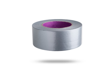  household construction adhesive tape for repair. isolated on white background