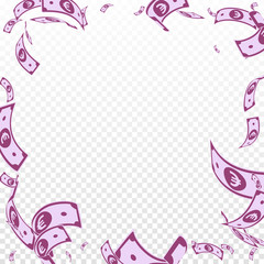 European Union Euro notes falling. Random EUR bill