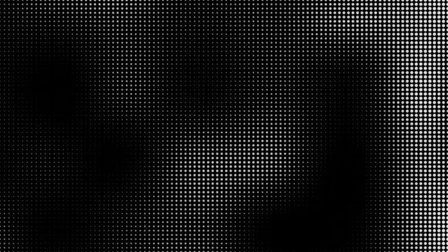 Abstract Halftone Background Patterns Animation/ 4k animation of an abstract halftone textured background with fractal dots patterns and shapes seamless looping