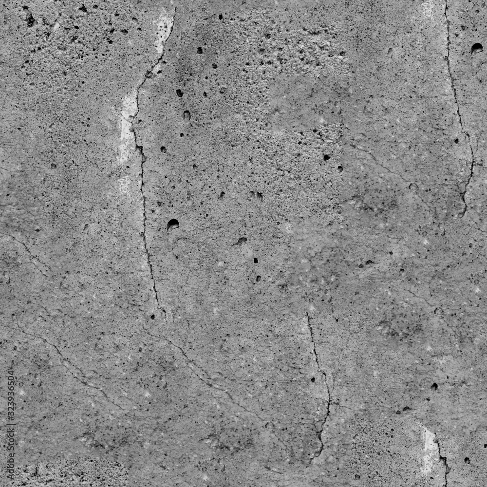 Poster seamless texture. gray concrete. template for design