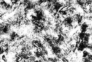 Abstract monochrome dark background of chaotic spots. Overlay template. Vector illustration. Ideas for your graphic design, banner, poster, packaging, for site or more