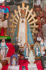 Argentina's Lujan virgin statues for sale.