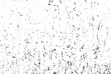 Grunge black and white texture background (Vector). Use for decoration, aging or old layer