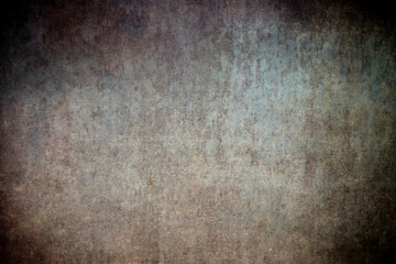 Old grungy metallic wall backdrop