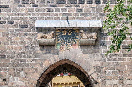 Wolfstor Gate Tower in Esslingen am Neckar, Germany
