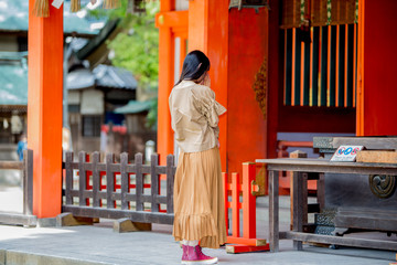Sumiyoshi Shrine in Fukuoka City, Fukuoka Prefecture